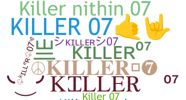 Takma ad - Killer07