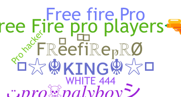 Takma ad - freefirepro