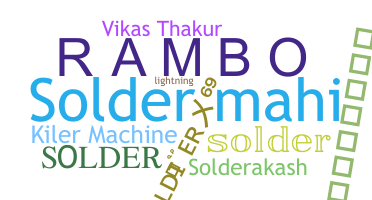 Takma ad - solder