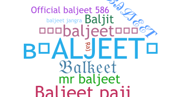 Takma ad - Baljeet