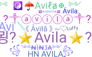 Takma ad - Avila