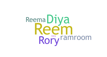 Takma ad - Reema