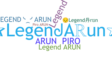 Takma ad - LegendArun