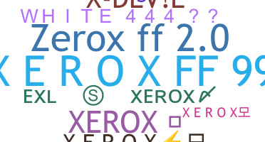 Takma ad - Xerox