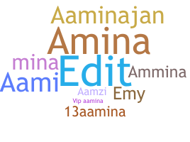 Takma ad - Aamina