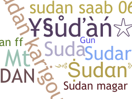 Takma ad - Sudan