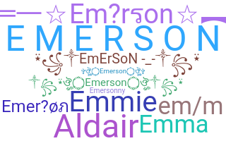 Takma ad - Emerson