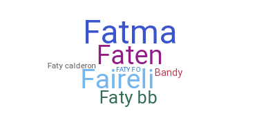 Takma ad - Faty