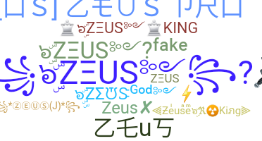 Takma ad - Zeus