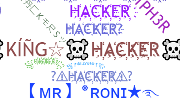 Takma ad - Hackers