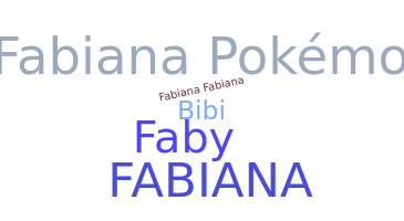 Takma ad - Fabiana