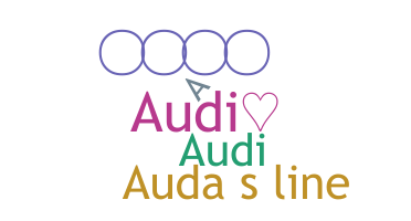 Takma ad - audi