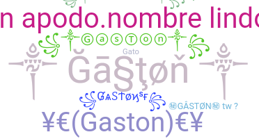 Takma ad - Gaston