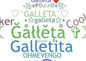 Takma ad - Galleta