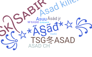 Takma ad - Asad