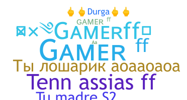 Takma ad - GamerFF
