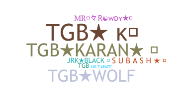 Takma ad - tgbwolf