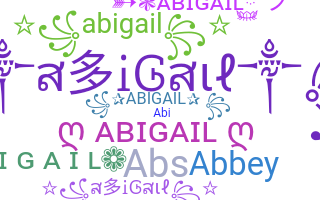 Takma ad - Abigail