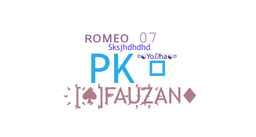 Takma ad - Romeo07