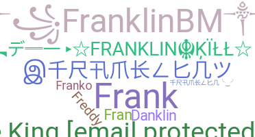 Takma ad - Franklin