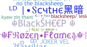 Takma ad - blacksheep