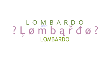 Takma ad - Lombardo