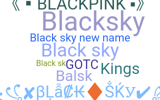 Takma ad - BlackSky