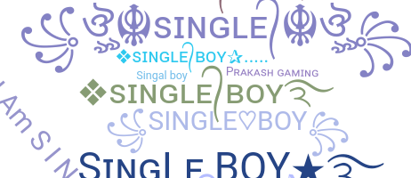 Takma ad - singleboy