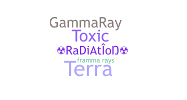 Takma ad - radiation