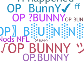 Takma ad - OPBUNNY