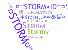 Takma ad - Storm