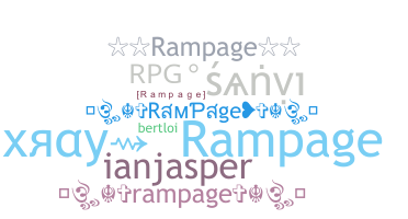Takma ad - Rampage