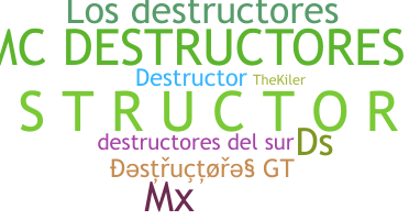 Takma ad - Destructores