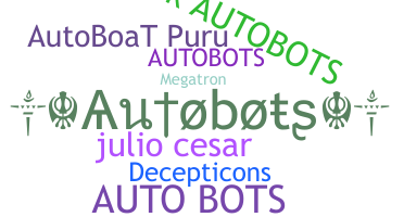 Takma ad - Autobots