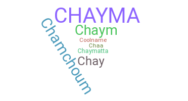Takma ad - Chayma