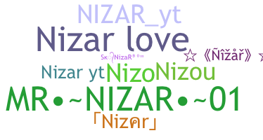 Takma ad - Nizar